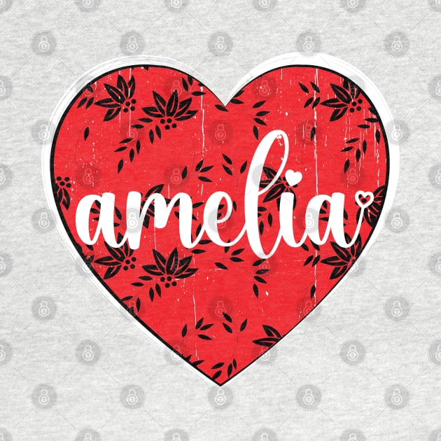 I Love Amelia First Name I Heart Amelia by ArticArtac